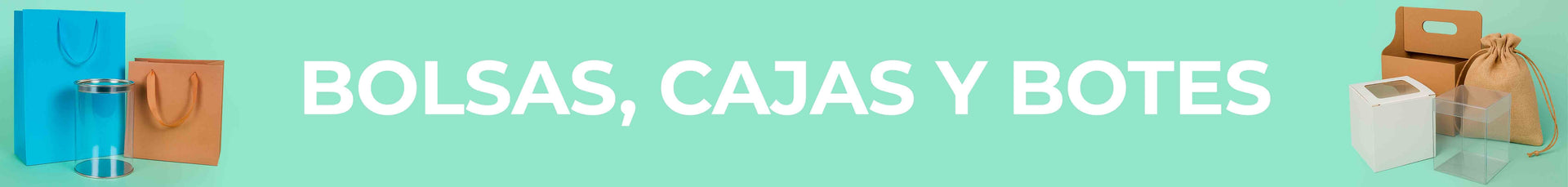 Bolsas, cajas y botes