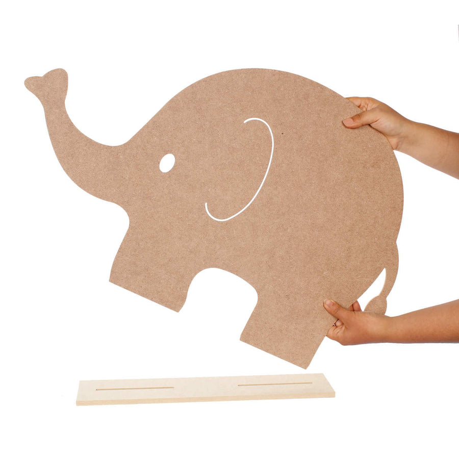 Art.10002 Elefante Perfil 44x70x8cm 1pz