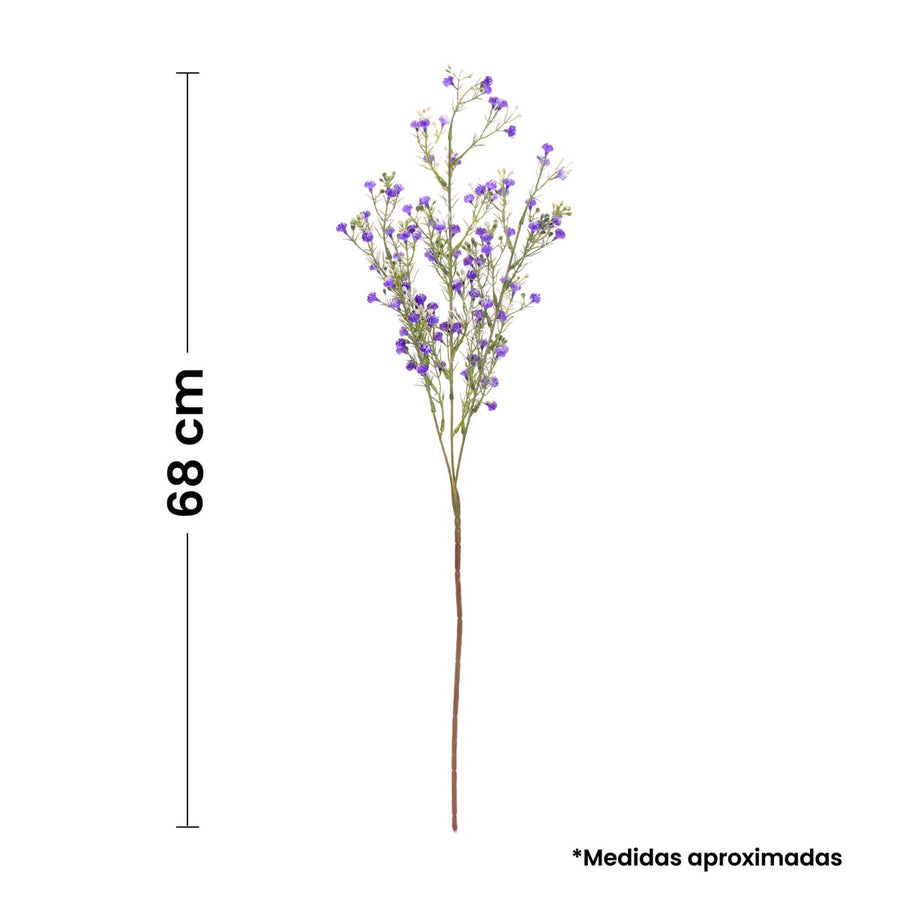 Art.10464 Mini Flor Tallo Largo 68cm 1pz