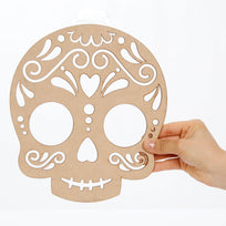 Art.10694 Calavera Calada 25x22cm 1pz