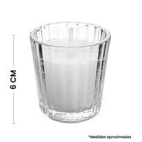 Art.10710 Veladora Vasito 6x5.5cm 1pz