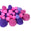 Fantasías Miguel Art.10879 Pom Poms Tamaños Surtidos 30g    (Aprox 70pz) 1pz Rosa Multi