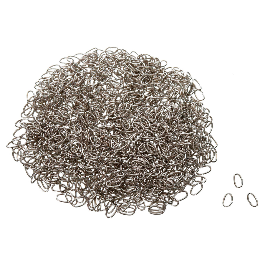 Art.1094 Argolla Ovalada De Metal 5mm 1000pz