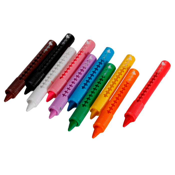 Art.11617 Kit Crayon Facial 10cm 10pz