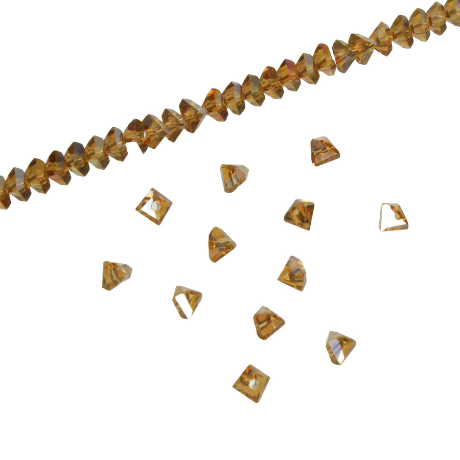 Art.11647 Cuenta Cristal Facetada 6mm Hilo 32cm (aprox 88pz)