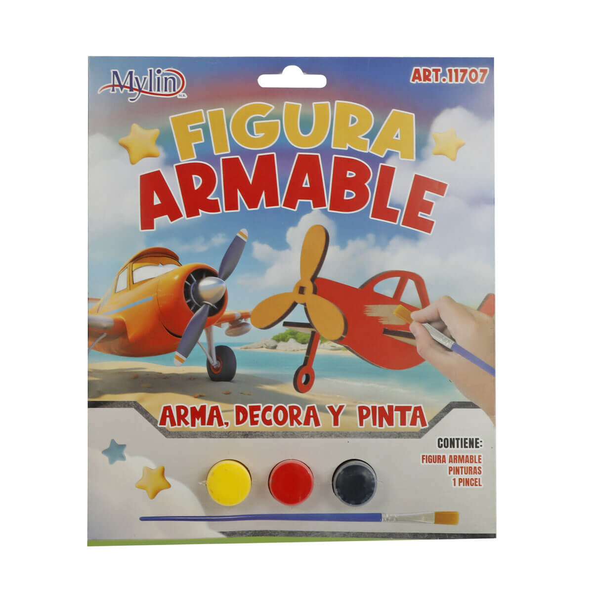 Kit De Figuras De Juguete Folia 2363 Para Niños - Animales Bajo El Agua, Manualidades, 21 Piezas, Colores Surtidos
