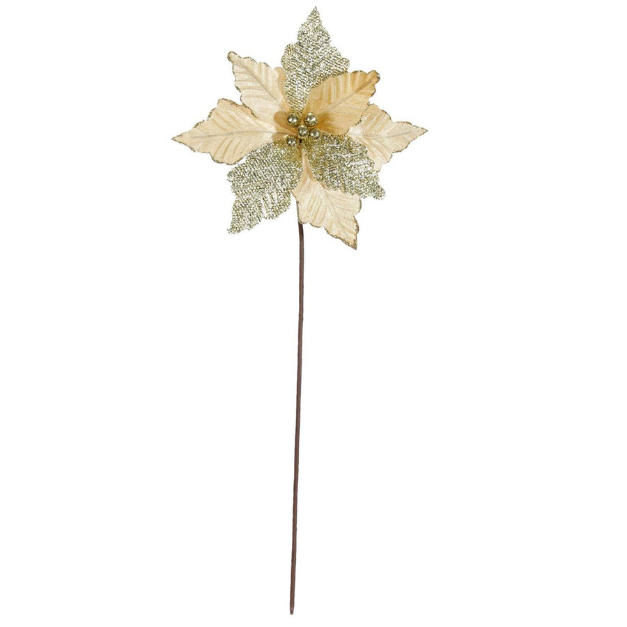 Art.11823 Nochebuena Diamantada 50cm 1pz