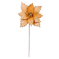 Art.11832 Nochebuena Terciopelo Diamantada 60cm 1pz