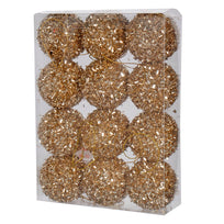 Art.11845 Esfera Escarchada 50mm C/12pz