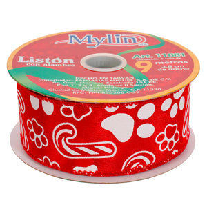 Art.11881 Listón Huellas 3.8cm 9m