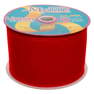 Art.11891 Listón Liso 6.4cm 9m