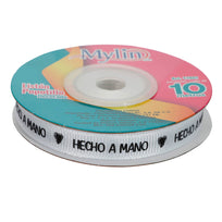 Art.11931 Listón Popotillo Hecho a Mano 10mm 10m