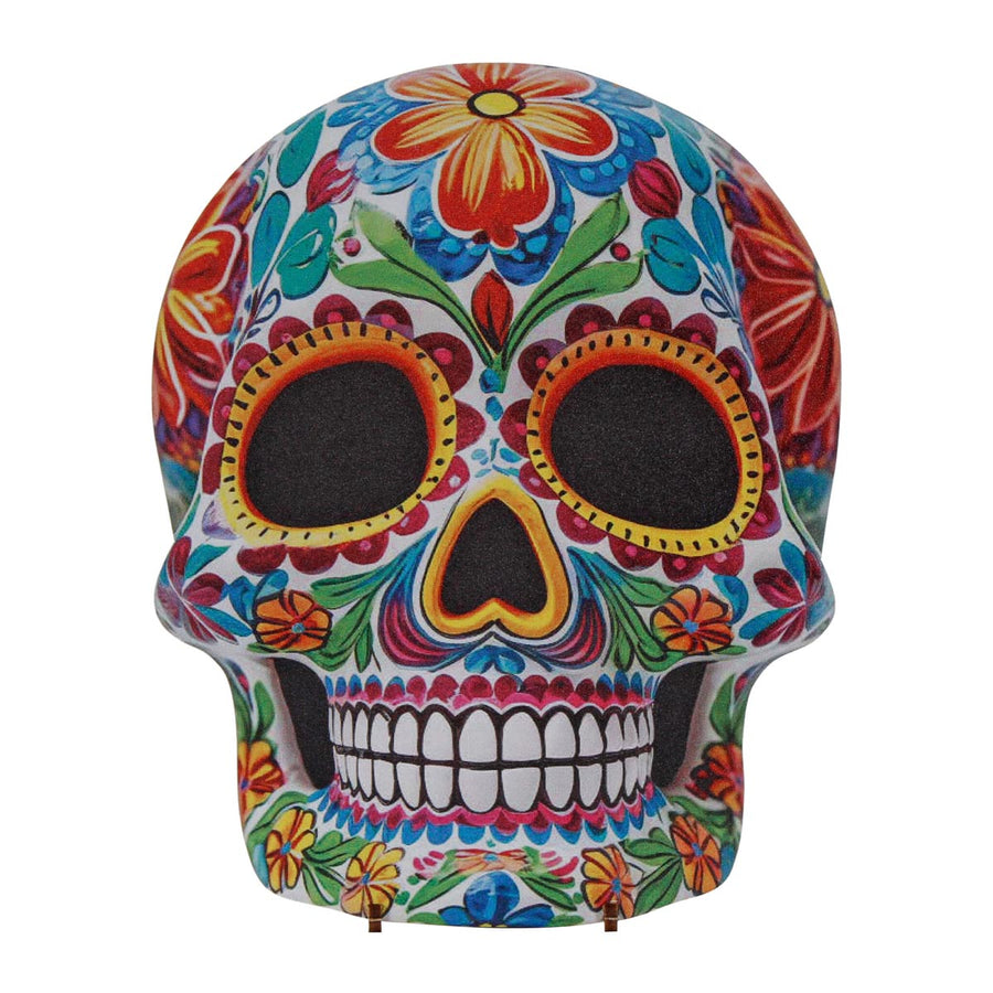 Art.12147 Calavera Colores 18x14x4.5cm 1pz