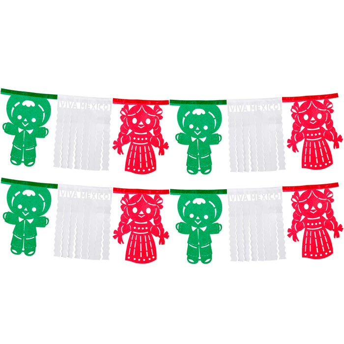 Art.12170 Guía Papel Charritos Chica 24cm 2m