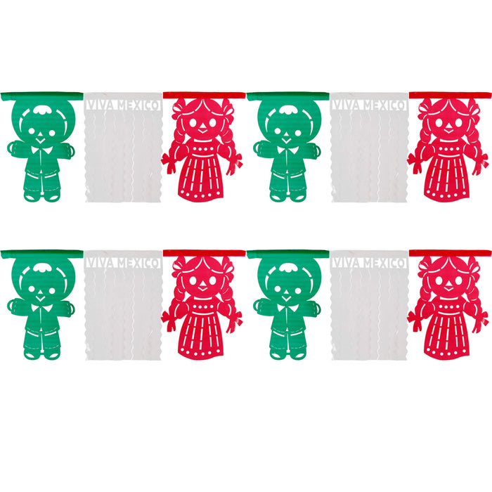 Art.12173 Guía Plástica Charritos Grande 32cm 4m