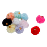 Art.12316 Dije Pompom 16mm B/10pz