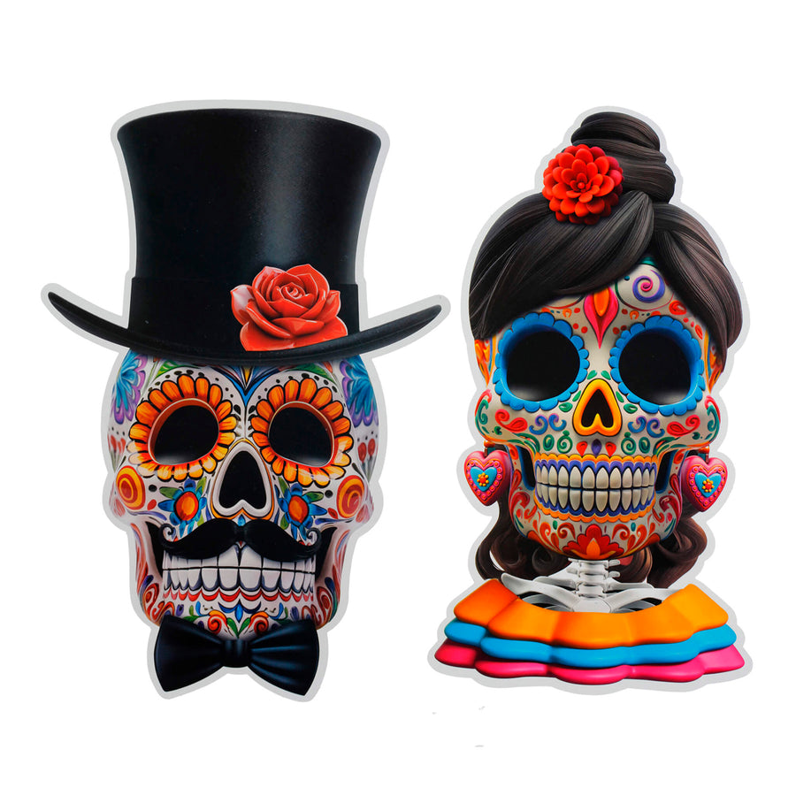 Art.12401 Adorno Catrines 45x30cm 2pz