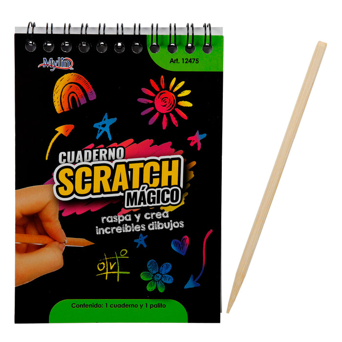 Art.12475 Cuaderno Raspa Mágico