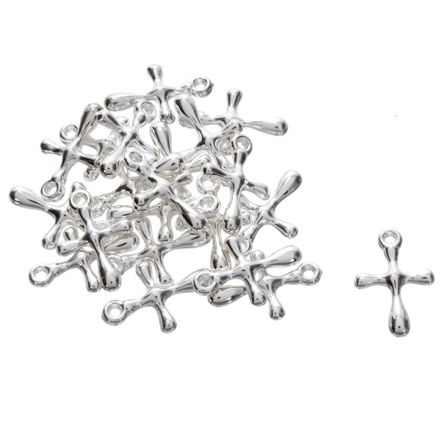 Art.1478 Cruz Plástica Color Plata