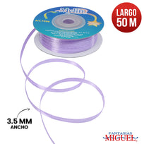 Art.1599 Listón Satín Doble Cara 3.5mm 50m