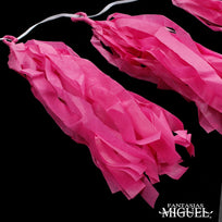Art.1707 Guía Borlas De Papel x10 35cm 2.4m 1pz