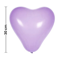 Art.1929 Globo Forma de Corazón 25cm 10pz