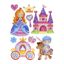 Art.2254 Calcomanía Grande Princesa/Principe