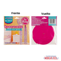 Art.2332 Decoración Borla Para Globos 90cm 1pz