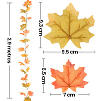Art.236 Enredadera Otoñal Maple 2.9m 1pz