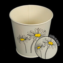 Art.2494 Base Metálica Diseño Con Girasol 10.5x11cm 1pz