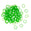 Fantasías Miguel Art.2798 Ligas Para Joyería  9g (aprox 150pz) Verde Lima