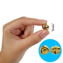 Art.2964 Cascabel Dorado 12mm 50pz