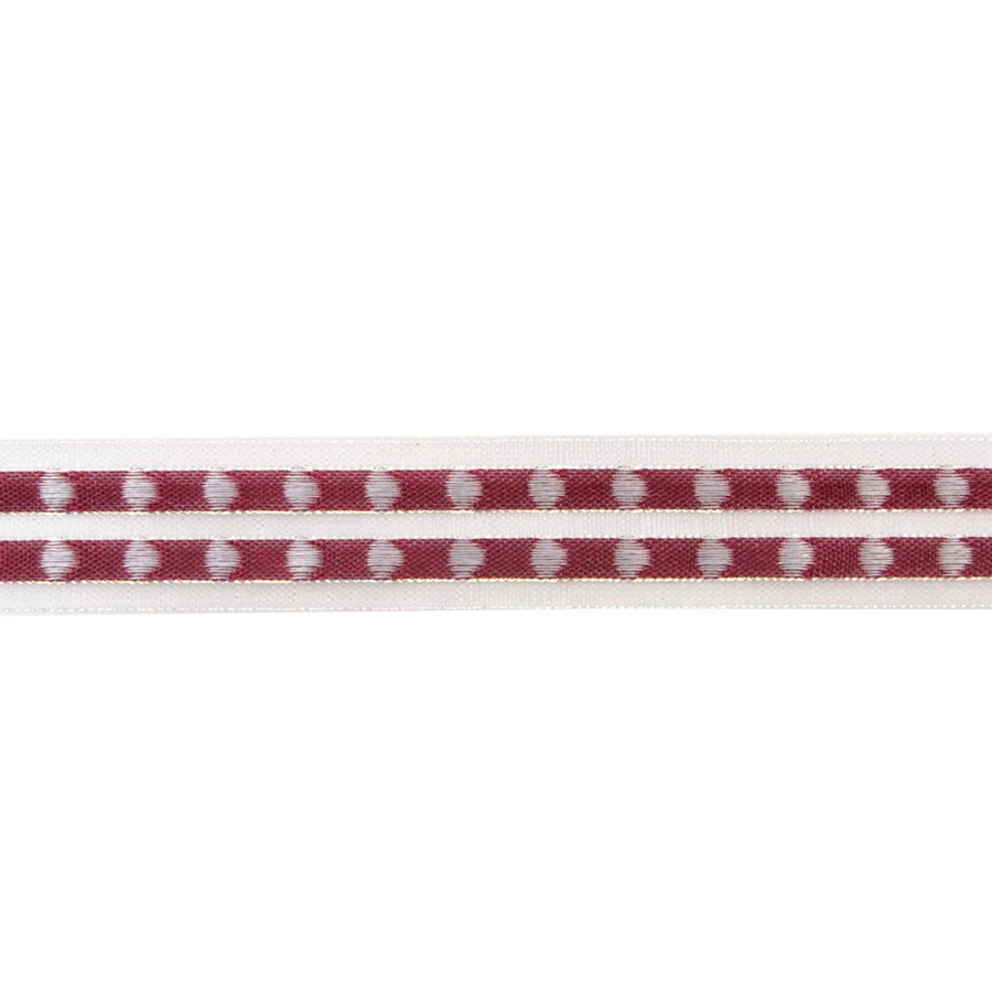 Art.2979 Listón Organza Con Puntos Con Satín