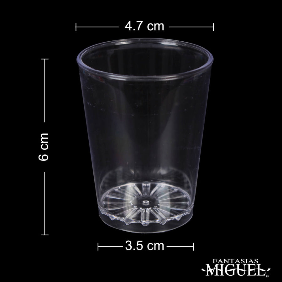 Art.3345 Mini Vaso Tequilero aprox 50ml 6cm 12pz
