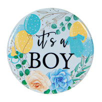 Art.3354 Pin De Metal Baby Shower 5.5x5.5cm 1pz