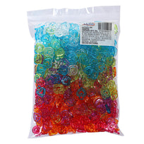 Art.3360 Cuenta Acrílica Corazón 18x16mm 250g (aprox 660pz)