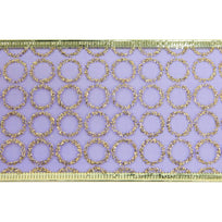 Art.3560 Listón Organza Círculos