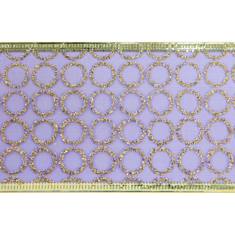 Art.3560 Listón Organza Círculos