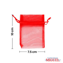 Art.3784 Bolsas De Organza 10x7.5cm 12pz