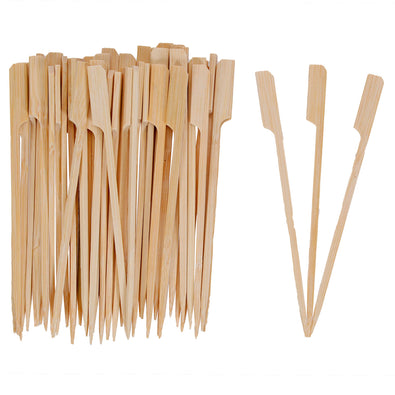 Fantasías Miguel Art.4537 Palitos De Bamboo Con Bandera 15cm 50pz