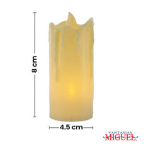Art.4617 Vela Led 8x4x4.5cm 2pz