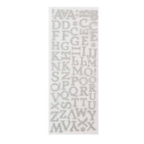 Art.4774 Calcomanía Letras Diamantadas