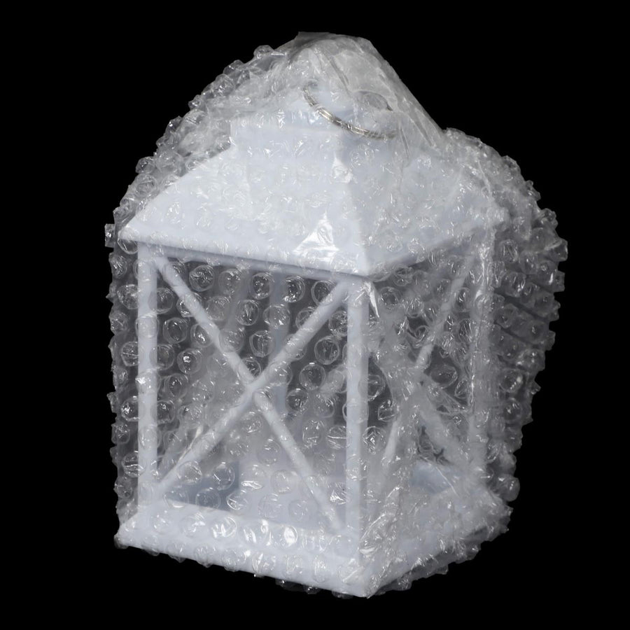 Art.5006 Quinqué Plástico Con Vela Led   (Incluye 1 bateria reemplazable) 11.5x7x7cm 1pz