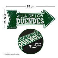 Art.5179 Flecha Vintage De Color 13.5x35cm 1pz