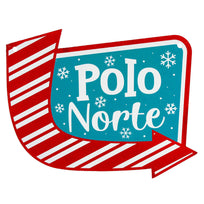 Art.5225 Letrero Polo Norte Color