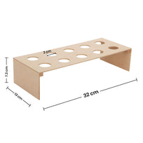 Art.5336 Base 10 Conos Madera 7.3x32x13cm 1pz