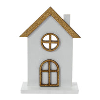 Art.5343 Casita Blanca Con Base Chica