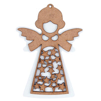 Art.5397 Adorno  Ángel Con Estrellas