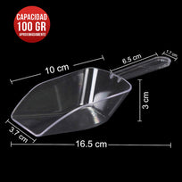 Art.5801 Cucharon Medidor 16.5x6cm 2pz