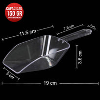 Art.5802 Cucharon Grande 19x7cm 2pz